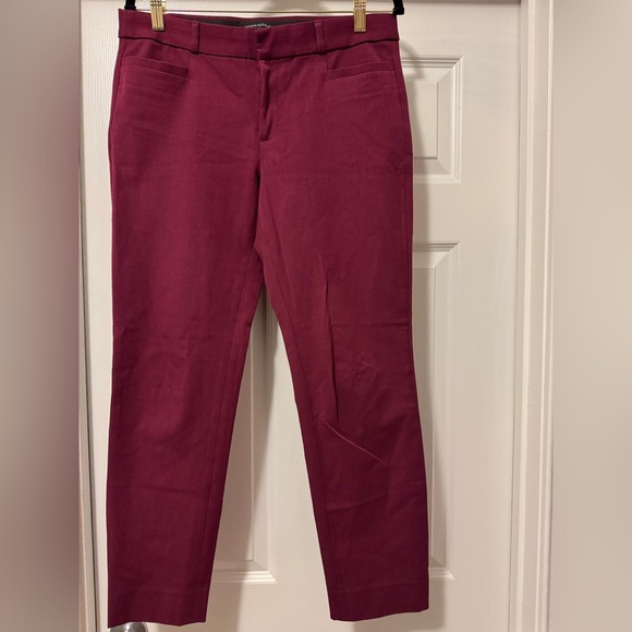 Banana Republic Red Straight Leg Jeans - Picture 1 of 11